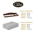 thumbnail image 6 of Baby Cache Montana Changing Topper in Brown Sugar, 6 of 6