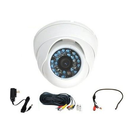 VideoSecu Vandal-proof IR Day Night Vision Security Camera 1/3