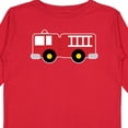 thumbnail image 4 of Inktastic Fire Truck Childs Fireman Boys or Girls Long Sleeve Toddler T-Shirt, 4 of 5