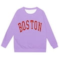 thumbnail image 3 of Hoodie for Girls Sweatshirts for Girls Printed Crew Neck Long Sleeved Hoodie For Girls, 3 of 3