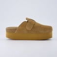 thumbnail image 3 of Cushionaire Women's Granola Genuine Suede Cork Footbed Platform Clog with +Comfort, 3 of 6