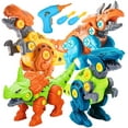 thumbnail image 2 of NETNEW Take Apart Dinosaur Toys with Electric Drill for 3 4 5 6 Year Old Boys Kids Construction Building Toys, 2 of 8