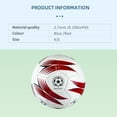 thumbnail image 4 of 1pc Soccer Ball, Wear-resistant Soft Football For Adult Training Competition,Size 4,5, 4 of 10