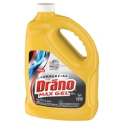 Drano Max Gel Drain Clog Remover, Commercial Line, 128 fl oz