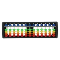 Yoetaun 13 Column Portable Plastic Abacus Arithmetic Soroban Calculating Tool With Color Colorful
