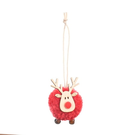

Cathalem Decorative Eggs Christmas Christmas Party Decoration Tree Holiday Plush Pendant Pendant Family Decoration Hangs Carved Pendant Bead Auctions Hangingornament Red One Size