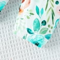 thumbnail image 6 of CAICJ98 Newborn Outfit Baby Girl Going Home Outfit Ruffle Long Sleeve Letter Print Ribbed Romper Top Floral Pants Set 4Pcs Cute Fall Winter Clothes,Size 3-6 Months, 6 of 7