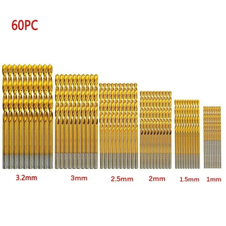 

Titanium Coated High Speed Steel Drill Bit Set Tool Sets Small Drill Bit