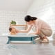 Baby Bath Tub,Foladbale Newborn to Toddler Bathtub Shower Basin With Cushion and Temperature Display - image 2 of 7
