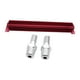 thumbnail image 1 of Disipador de calor de transmisión de dos canales con herramientas de montaje de aluminio universal Rojo, 1 of 9