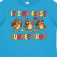 thumbnail image 4 of Inktastic My First Turkey Trot Boys or Girls Toddler T-Shirt, 4 of 5