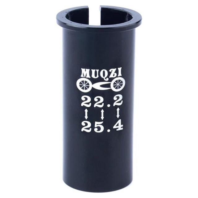 Reductor de tubo de tija de sillín de bicicleta, adaptador de conversión de tija de sillín de varios tamaños 222 mm a 254 mm