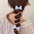 thumbnail image 2 of Elegant Double Bow Hair Clips for Women and Girls Fashion Hair Accessories for Wedding Party Daily Use, 2 of 5