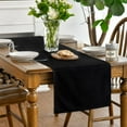 thumbnail image 3 of Mode Light Brown Table Runner, Seasonal Fall Washable Kitchen Dining Table Decoration for Home Party Decor 13x72 Inch, 3 of 14