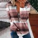 thumbnail image 1 of ICHUANYI Liquidación Tops para Mujer Otoño Manga Larga Jersey Suelto Camisa Elegante Casual Señoras Rayas Cuello Redondo Sudaderas ICHUANYI WER202308247348, 1 of 5