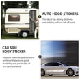 thumbnail image 4 of Woeilo 2 Pcs Auto Side Body Decals Hood Cover Stickers Car Modification Decals, 4 of 5