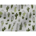 thumbnail image 5 of oneOone Georgette Viscose Fabric Leaves & Floral Block Print Fabric By The Yard 42 Inch Wide, 5 of 5