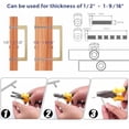 thumbnail image 4 of 10 Pack Solid 3-1/2 Inch Kitchen Square Cabinet Handles Champagne Bronze Cabinet Pulls Dresser Drawer Pulls Kitchen Cupboard Hardware Handles, 4 of 9