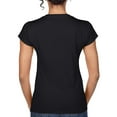 thumbnail image 5 of Gildan Womens Soft V Neck T-Shirt, 5 of 5