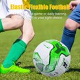 thumbnail image 1 of LJNYFDC Training Football Professional Soccer Ball Wear Resistant Waterproof Explosion Proof Machine Sewn Soccer Ball for Game Competitions, 1 of 7
