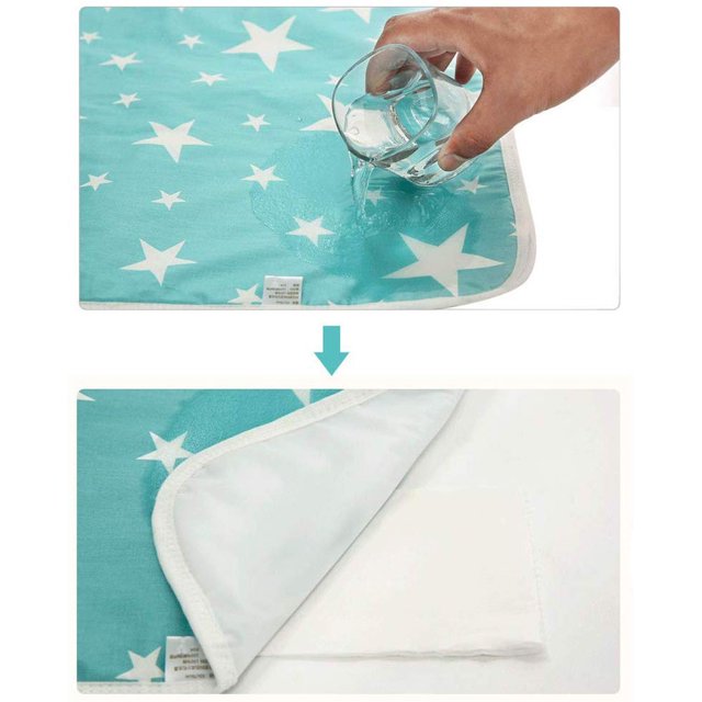Almohadilla Impermeable 2 Uds. Almohadilla Impermeable A Prueba De Fugas, Colchón Infantil, Alfombrilla Suave Para Bebé