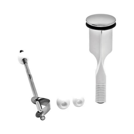 

PF-0317 ClogFree Universal No Clog Pop-Up Drain Stopper - Brushed Nickel