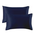 thumbnail image 3 of Funda de almohada Funda de almohada transpirable Funda de cojín para la cabeza de tela Funda de almohada de color sólido para cama, Azul Advancent HA003270-02, 3 of 7