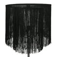 thumbnail image 5 of DecMode 12 in W, 24 in H Iron Contemporary Buffet Lamp, Black, 1-Piece, 5 of 10