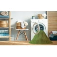 thumbnail image 2 of Ahgly Company Tapis Rectangulaire Lavable en Machine Intérieur Transitionnel Vert Olive, 8 Pieds x 12 Pieds, 2 of 7