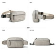 thumbnail image 6 of LATMAP 2L Fanny Pack For Women, PU Leather Waist Bag for Hiking Travel, 6 of 7