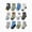 G228-A, variant on HFHAPW 12 Pairs Toddler Boys Girls Socks, Non Slip Crew Toddler Socks with Grippers for Kids Preschool Girls 0-7 Years(A,1-3 Y)