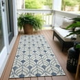 thumbnail image 6 of Addison Rugs Chantille Indoor/Outdoor Transitional Geometric Blue Washable Runner Rug, 2'3" x 7'6", 6 of 6