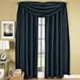 thumbnail image 3 of Royal Hotel Bedding Soho Navy Rod Pocket Window Curtain Panel, Solid Pattern, 42x96 inches, 3 of 4
