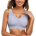 thumbnail image 1 of Comfortable Seamless Full Coverage Wireless Bra for Women - Nylon/Spandex, Soft Support, Regular & Plus Sizes, Ideal for Multiple Occasions, 1 of 4