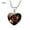 Leo, variant on Ludlz Women 12 Zodiac Constellations Sign Glass Heart Pendant Necklace Birthday Gift