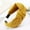 Yellow, variant on Jacenvly 2024 New Fashion Bow Knot Hairband Women Hair Hoop Sweet Girls Hair Headband Room Decor