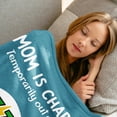 thumbnail image 2 of Manta Craftique Mom is Charging, franela suave, 152 x 127 cm, 2 of 7