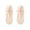 Skin, variant on Women Winter Socks - 1 Pair Lace Trim Thickened German Velvet Short Type High Elasticity Anti-slip Floor Socks