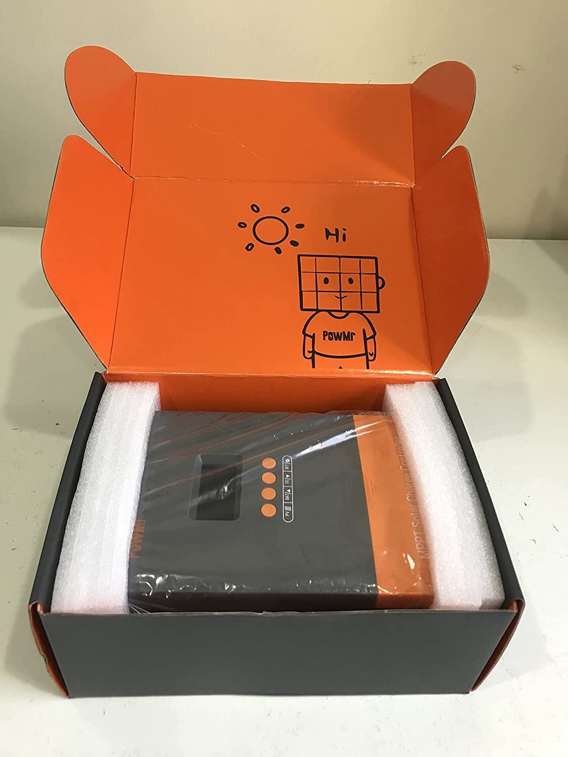 PowMr 60AMP MPPT Solar Charge Controller 12V 24V 36V 48V Auto MAX 160V 2880W LCD