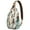 Cute Bear Slin, variant on Rainbow Unicorn Cloud Sling Backpack for Women, Galaxy Stars Cute Cartoon Fantasy Crossbody Bag for Travel Hiking School