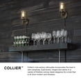 thumbnail image 6 of 3380HB Hinkley Lighting Collier - 1 Light Wall Sconce in Traditional and Mid-Century Modern Style - 5 Inches Wide by 16.75 Inches High-Heritage Brass, 6 of 9