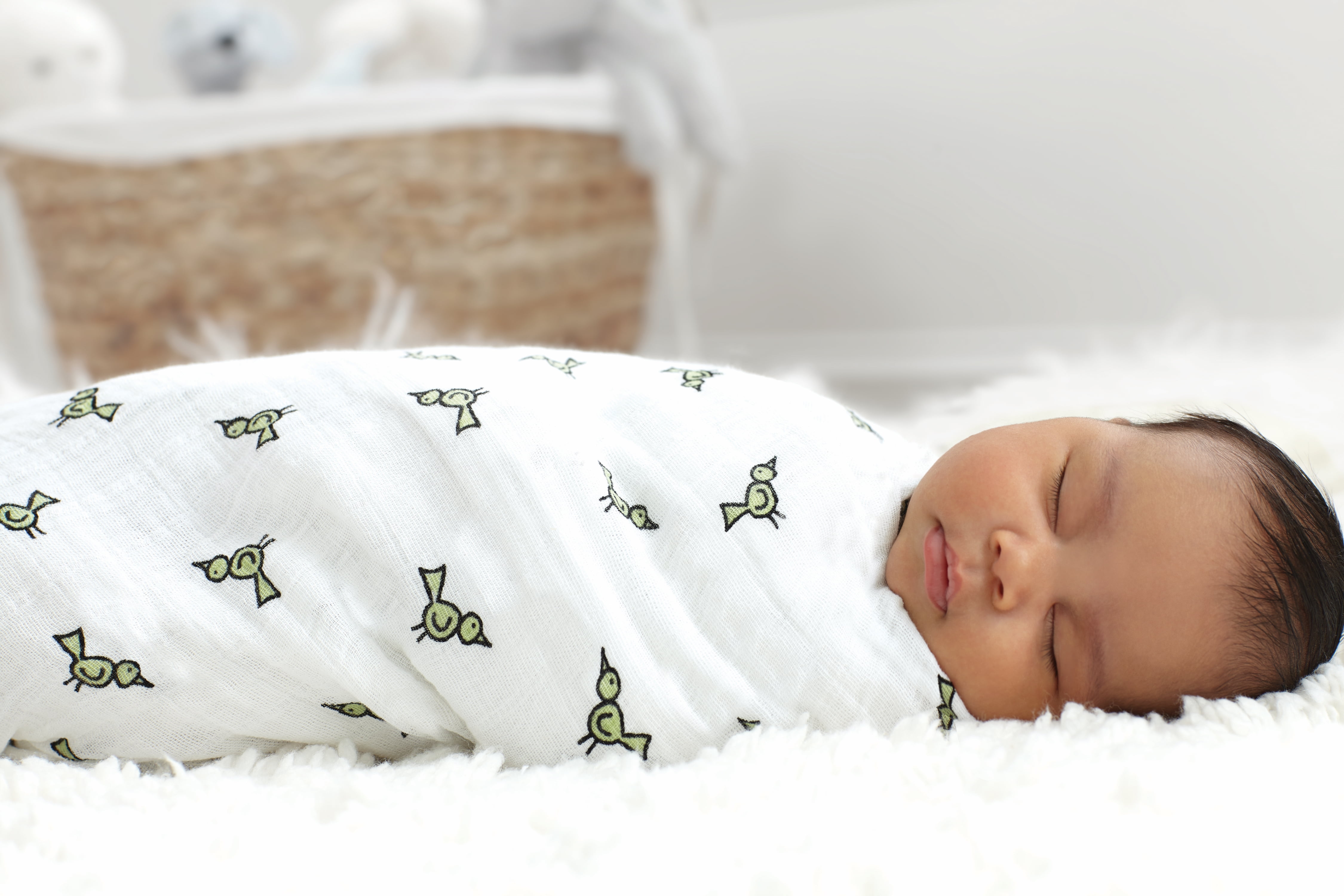 Muslin Swaddling Blankets - 4 pk - Jungle Jam