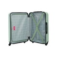 thumbnail image 4 of Wrangler 4 Pc Hardside Spinner Luggage Set with 20" & 25" Suitcases and Packing Cubes, Green, 4 of 8