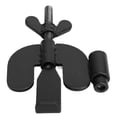 thumbnail image 2 of Armario de puerta tipo anacardo mejorado portátil con tornillos cerraduras de seguridad de puerta de acero inoxidable para el hogar, hotel, escuela, apartamento, dormitorios, negro, 2 of 12