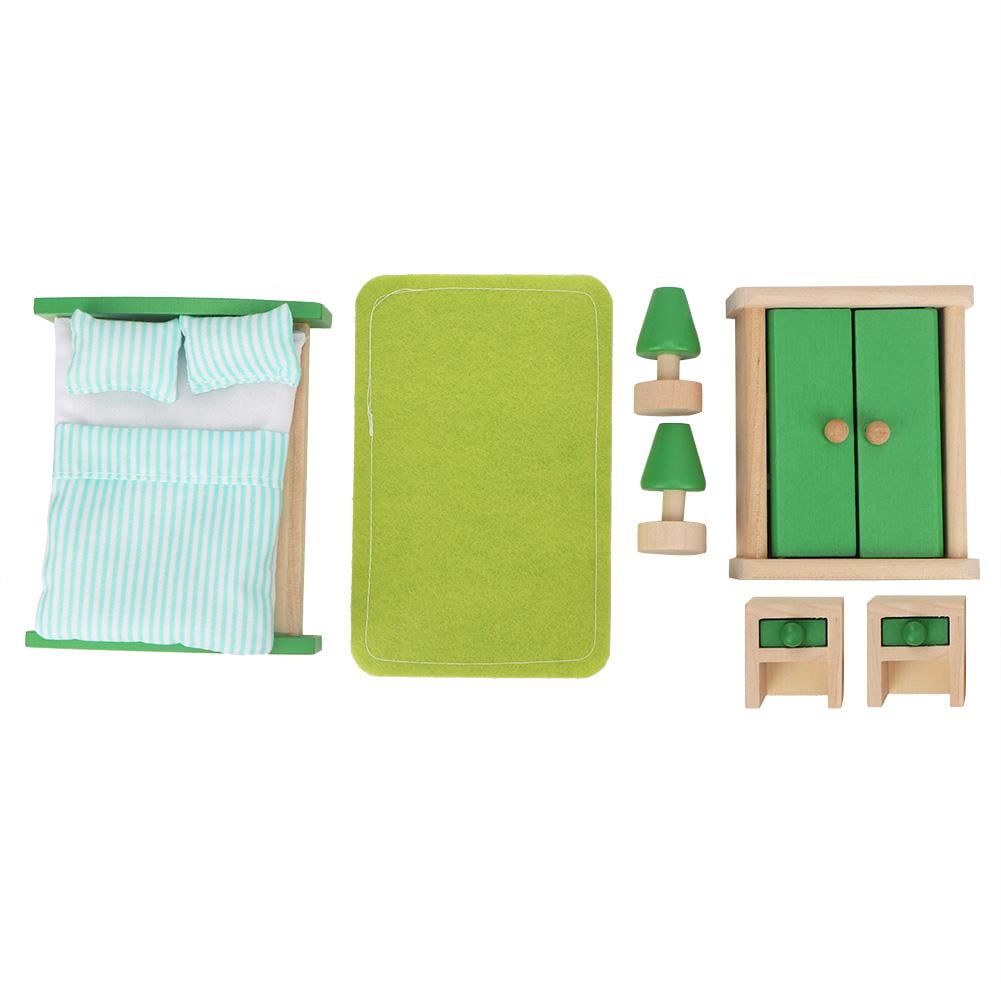 wooden doll house accessories