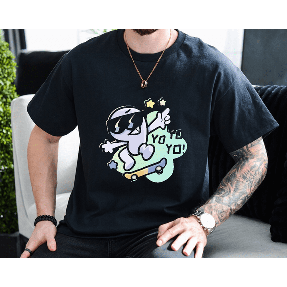 Bfdi XFOHV Nine Cartoon Fan Graphic Design Unisex T-Shirt, up to size 3XL.