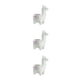 thumbnail image 4 of Billuyoard Macetas para plantas - Ligeras y portátiles Espacios pequeños Macetas suculentas Macetas de cerámica Maceta de alpaca blanca Type1 NO1, 4 of 6