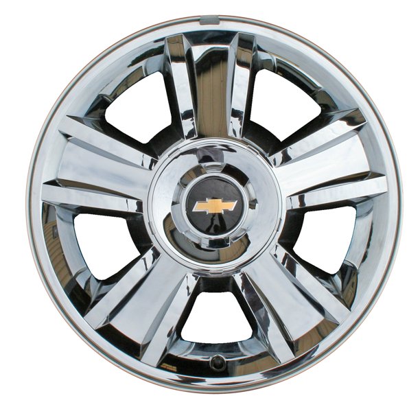Action Crash Parts, 20 X 8.5 New Aluminum Alloy Wheel Replica, Chrome Cladded, Fits 20092013