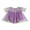 Purple, variant on Newborn Baby Girl Summer Romper Tulle Tutu Dress Infant Girl Baptism Birthday Wedding Party Dress Flower Embroidery Patchwork Mesh Short Sleeve Bodysuit Playsuit Clothes