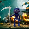 thumbnail image 4 of Eoperou 3D Printed Pumpkin Men Statue - Articulated Halloween Fidget Toy, Posable Desk Decor, 4 of 8